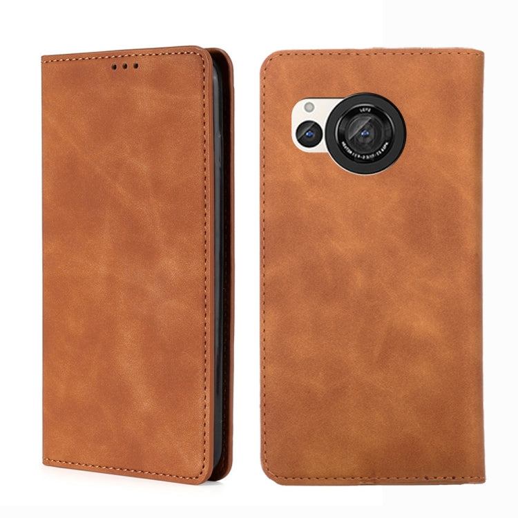 Skin Feel Magnetic Leather Phone Case My Store