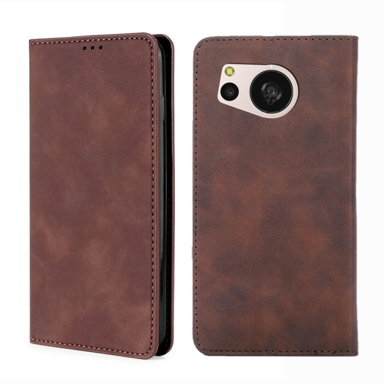 Skin Feel Magnetic Leather Phone Case My Store