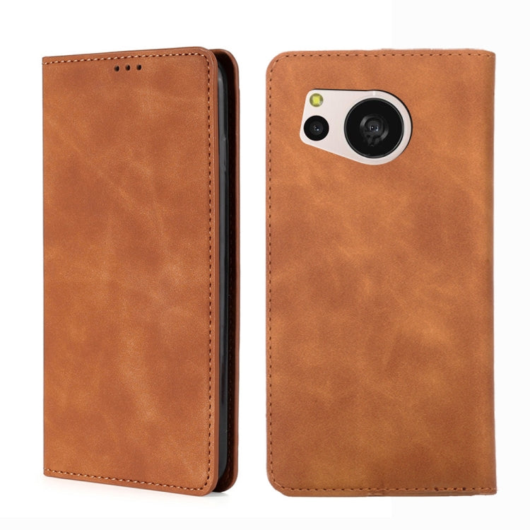 Skin Feel Magnetic Leather Phone Case My Store