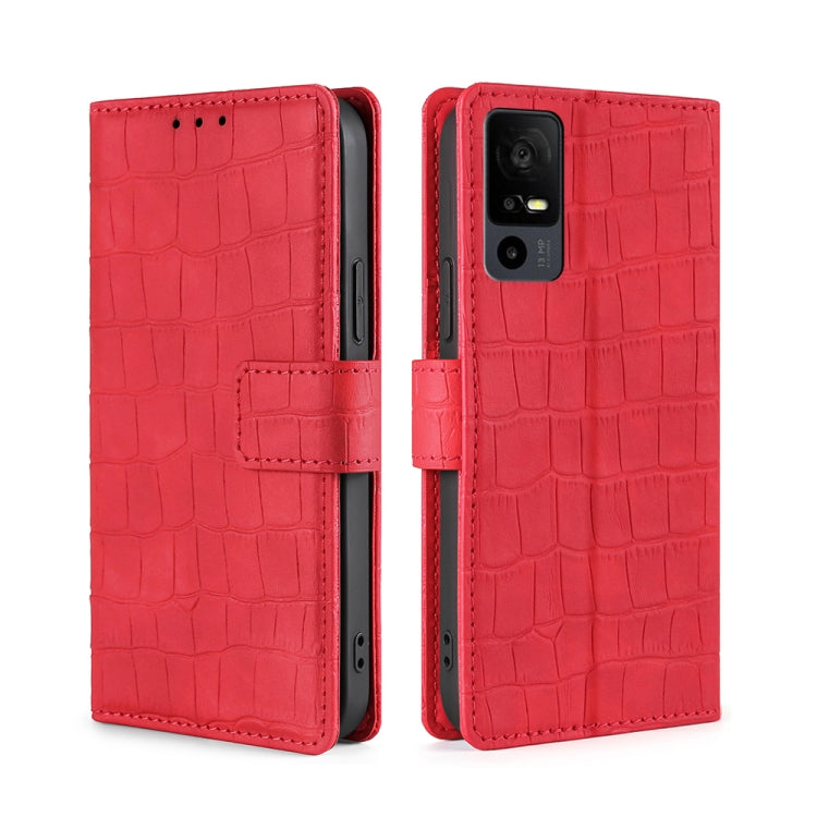 Skin Feel Crocodile Magnetic Clasp Leather Phone Case My Store