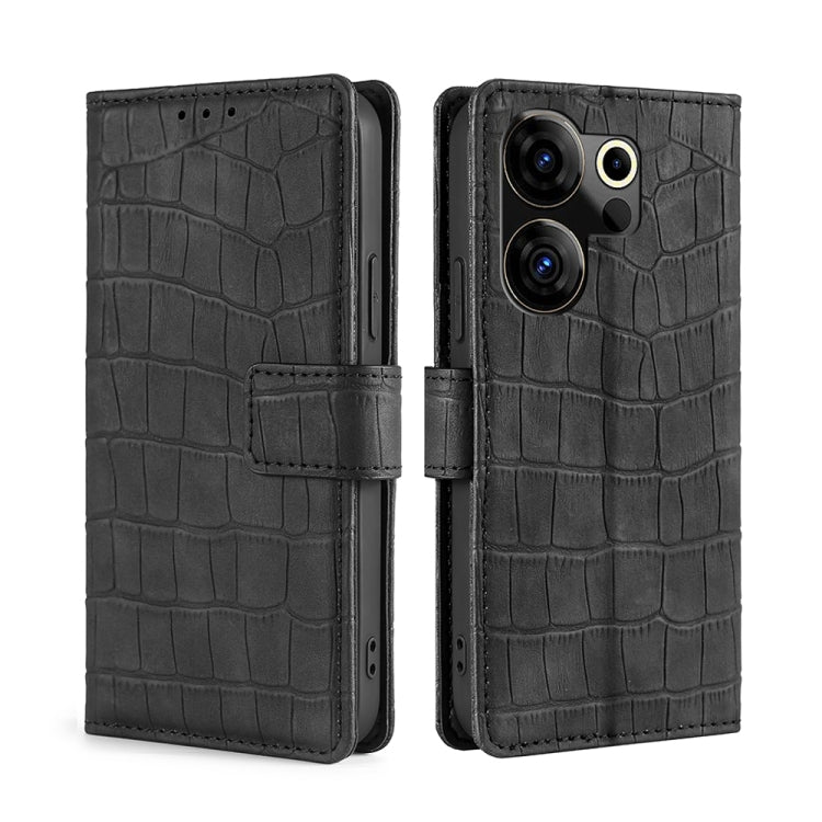 Skin Feel Crocodile Magnetic Clasp Leather Phone Case My Store