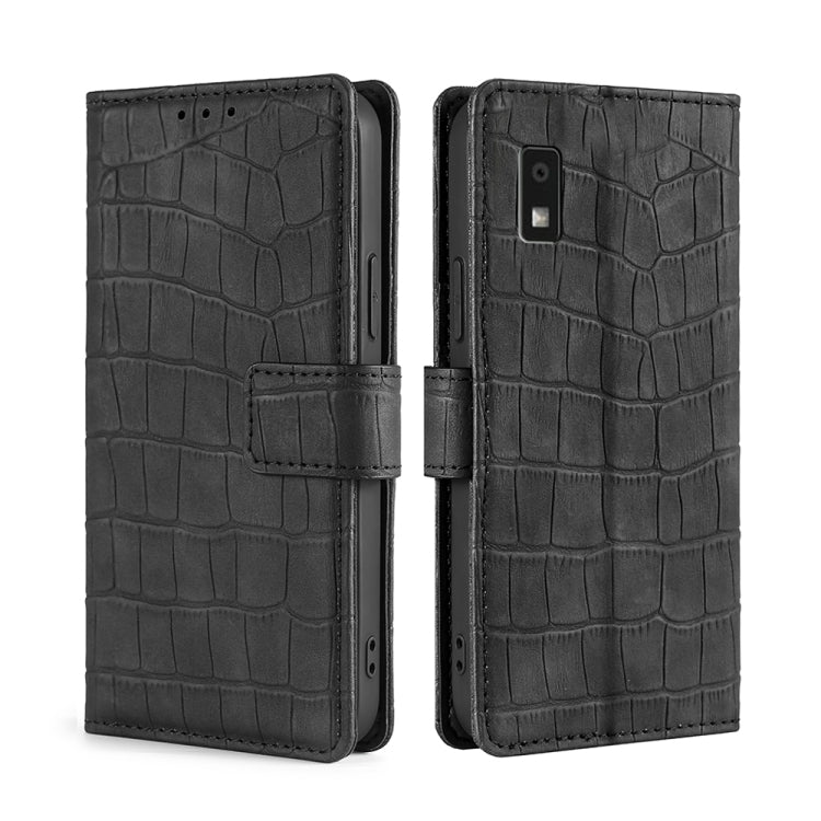 Skin Feel Crocodile Magnetic Clasp Leather Phone Case My Store