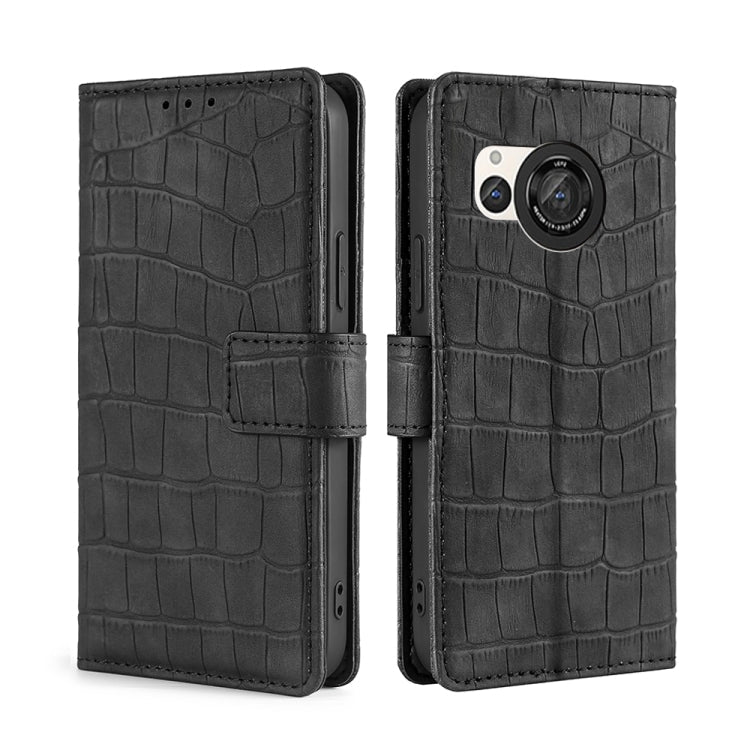 Skin Feel Crocodile Magnetic Clasp Leather Phone Case My Store