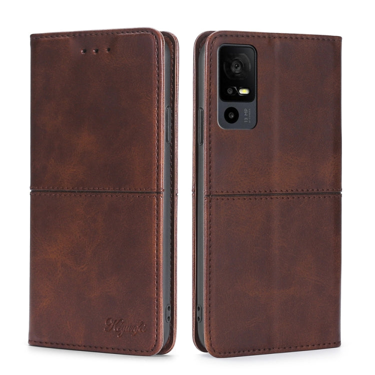 Cow Texture Magnetic Leather Phone Case My Store