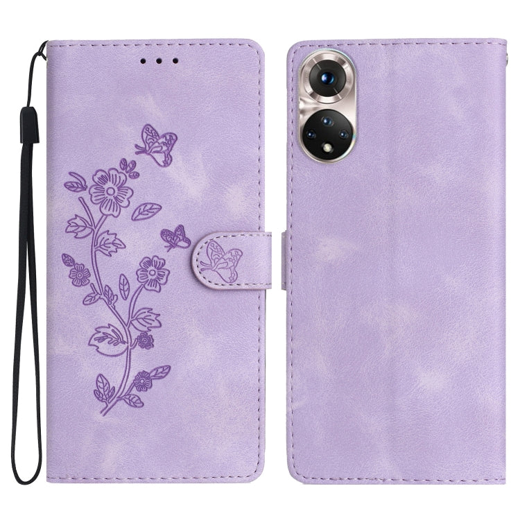 Flower Butterfly Embossing Pattern Leather Phone Case, Series 1 My Store