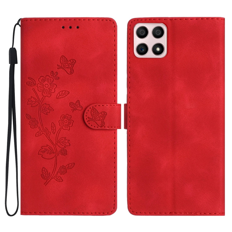 Flower Butterfly Embossing Pattern Leather Phone Case, Series 2 My Store