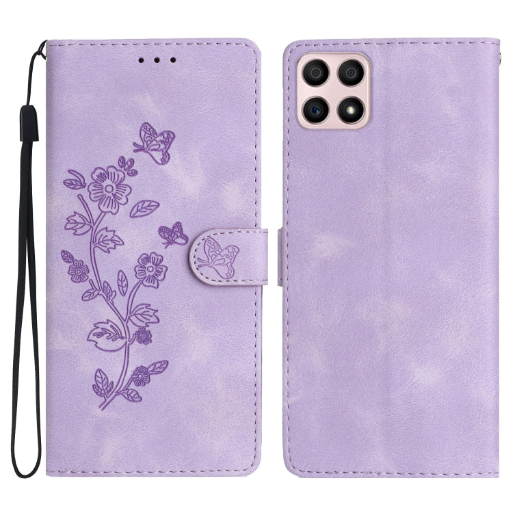 Flower Butterfly Embossing Pattern Leather Phone Case, Series 2 My Store