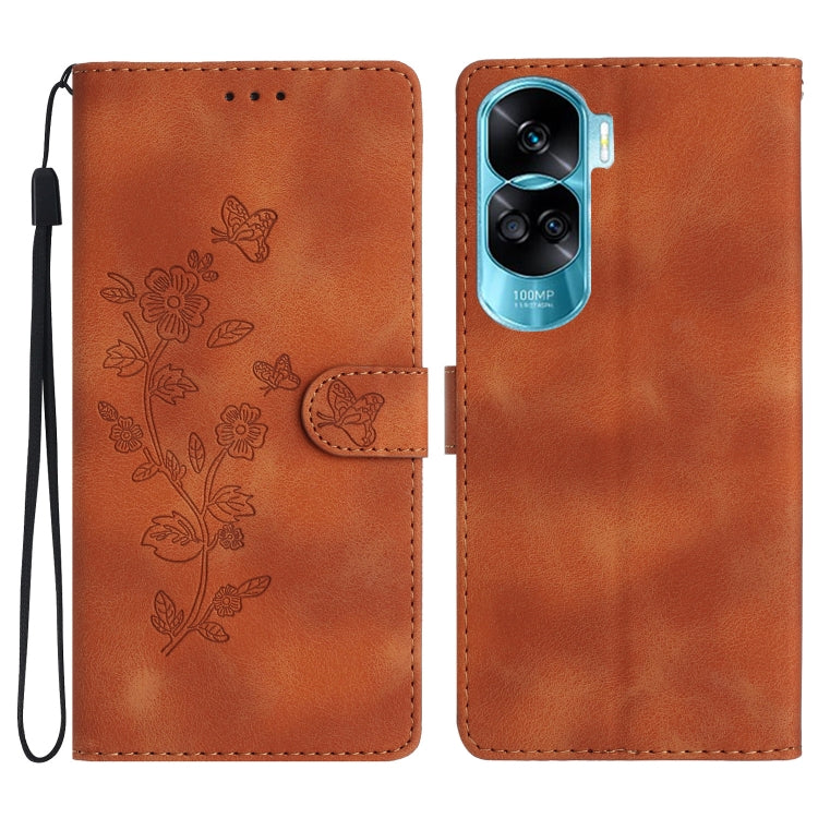 Flower Butterfly Embossing Pattern Leather Phone Case, Series 2 My Store