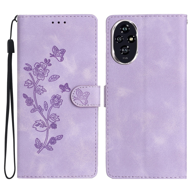 Flower Butterfly Embossing Pattern Leather Phone Case, Series 2 My Store