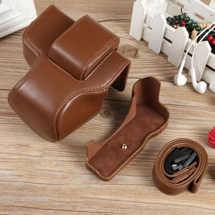 Full Body Magnetic Leather Camera Case Bag with Strap, Regular Edition My Store