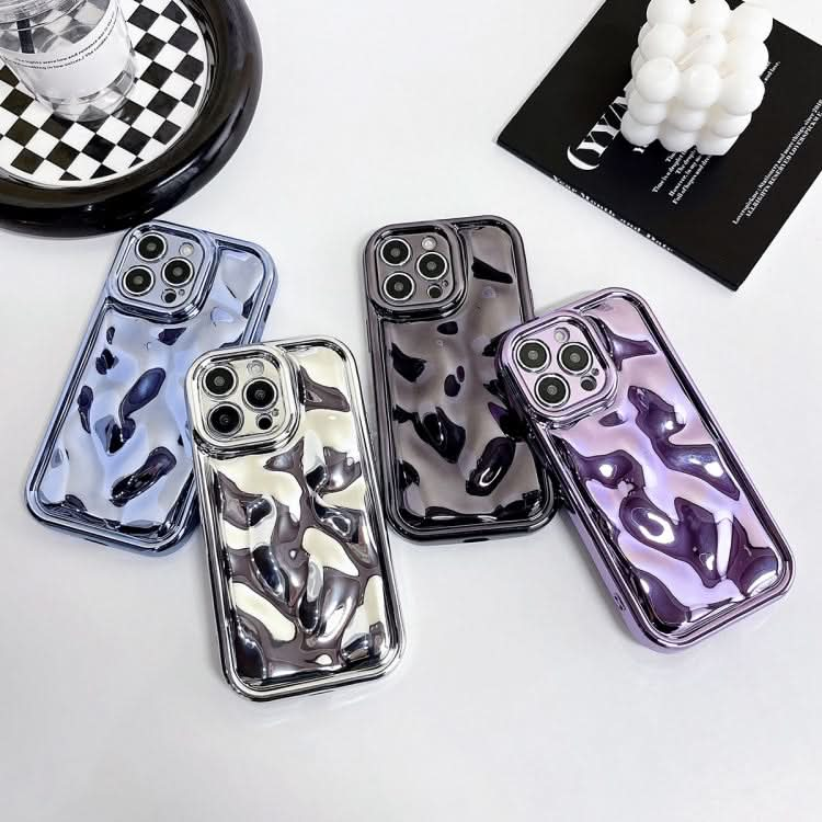 Electroplating Meteorite Texture TPU Phone Case, Series 4