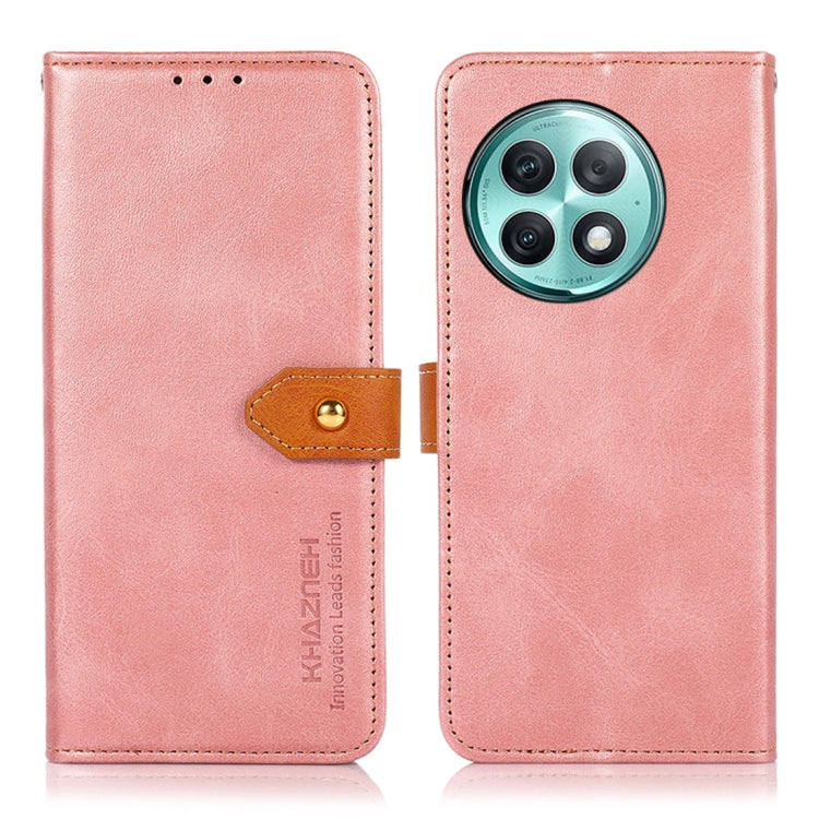 KHAZNEH Dual-color Cowhide Texture Flip Leather Phone Case My Store