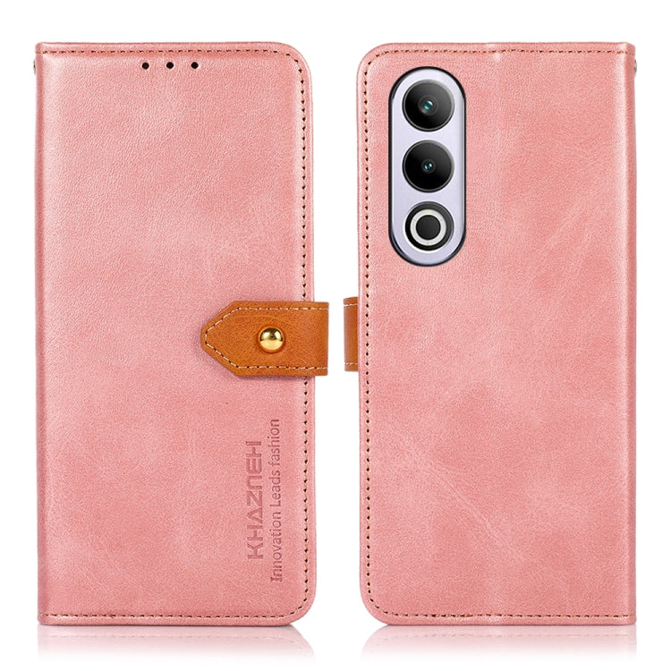 KHAZNEH Dual-color Cowhide Texture Flip Leather Phone Case My Store