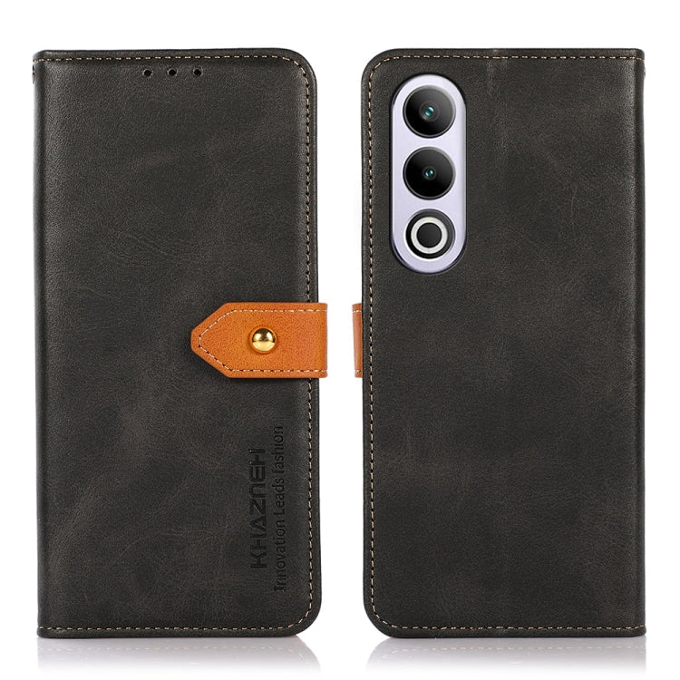 KHAZNEH Dual-color Cowhide Texture Flip Leather Phone Case My Store