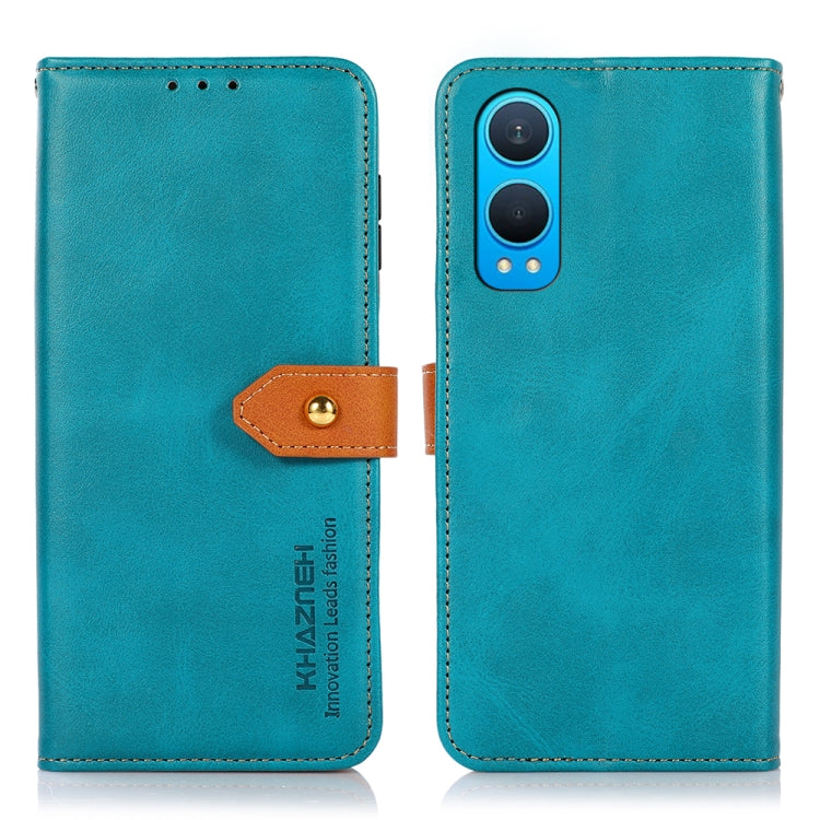 KHAZNEH Dual-color Cowhide Texture Flip Leather Phone Case My Store