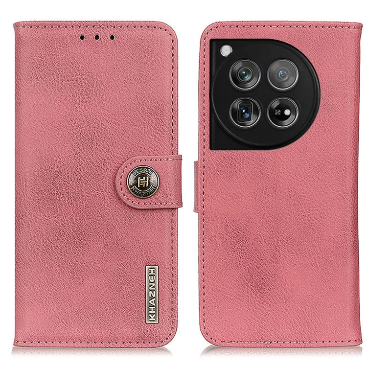 KHAZNEH Cowhide Texture Flip Leather Phone Case My Store