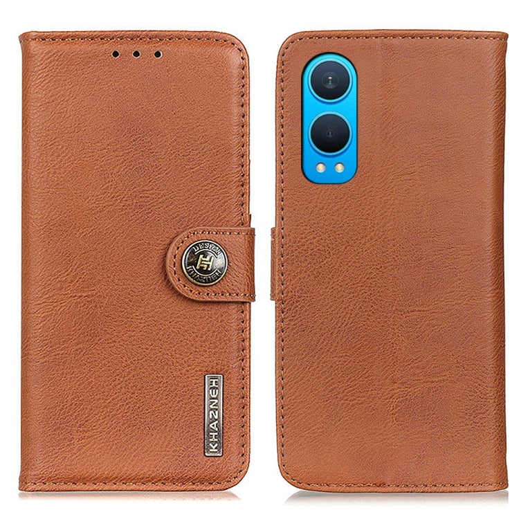 KHAZNEH Cowhide Texture Flip Leather Phone Case My Store