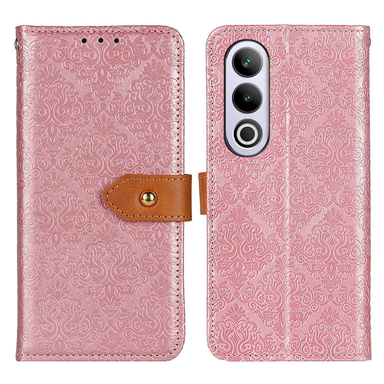 European Floral Embossed Flip Leather Phone Case My Store