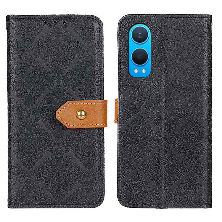 European Floral Embossed Flip Leather Phone Case My Store