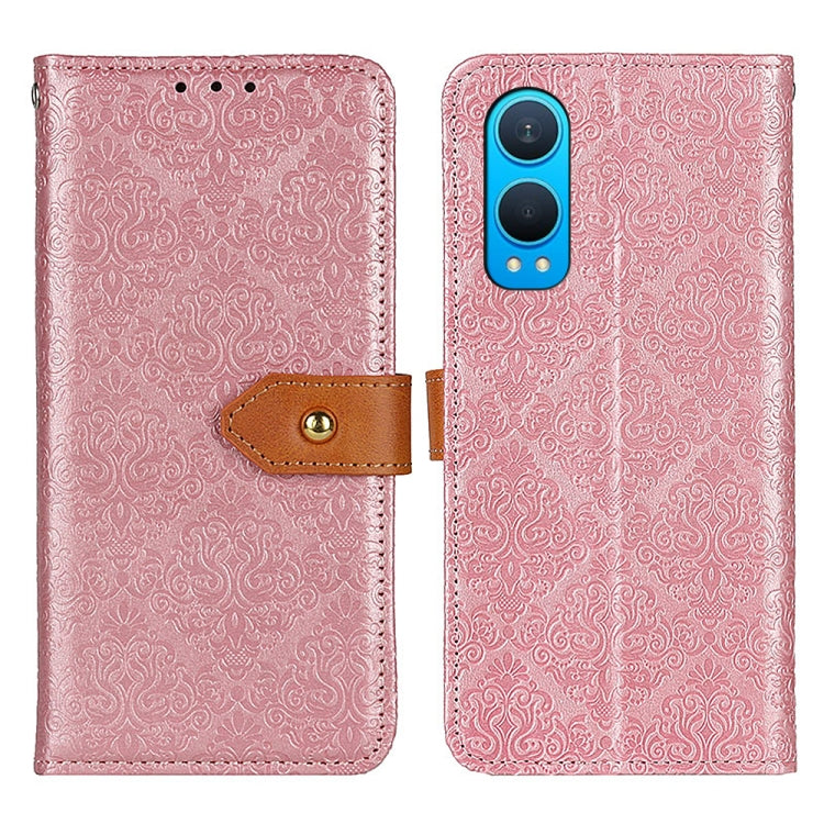 European Floral Embossed Flip Leather Phone Case My Store