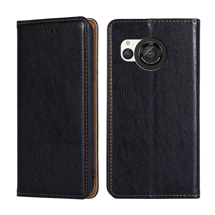 Gloss Oil Solid Color Magnetic Leather Phone Case My Store