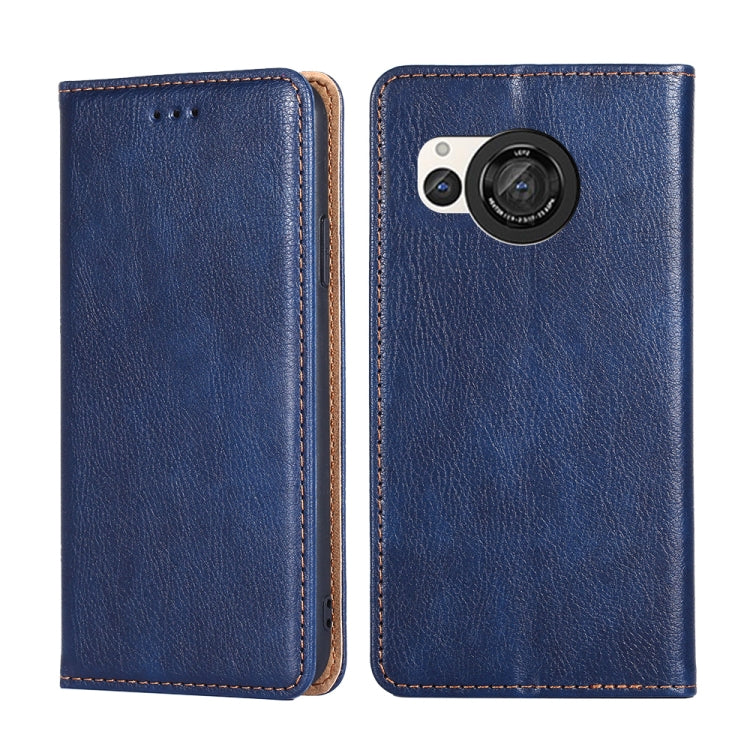 Gloss Oil Solid Color Magnetic Leather Phone Case My Store