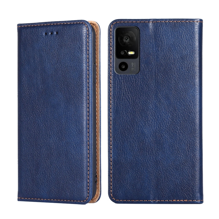 Gloss Oil Solid Color Magnetic Leather Phone Case My Store