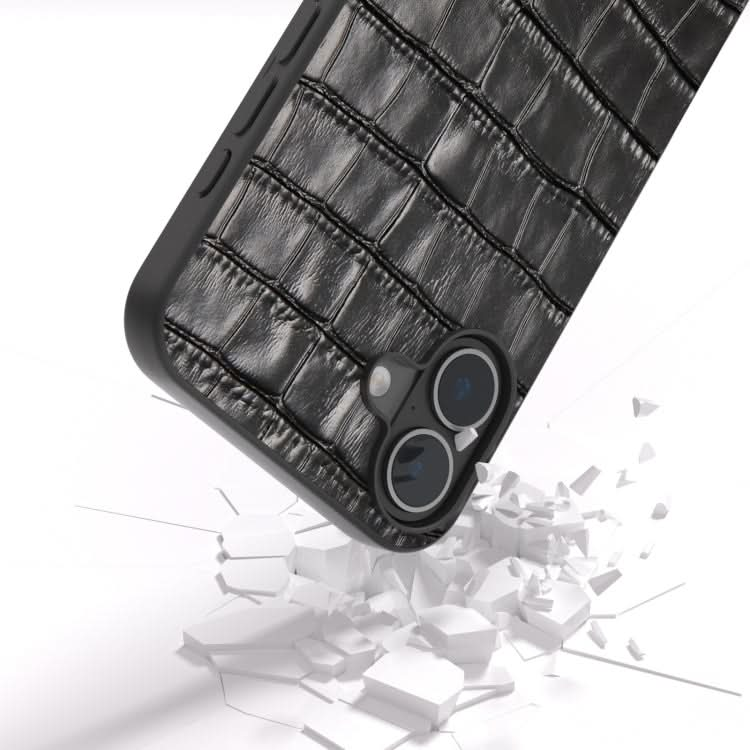 ABEEL Crocodile Texture Genuine Leather Phone Case, Series 1