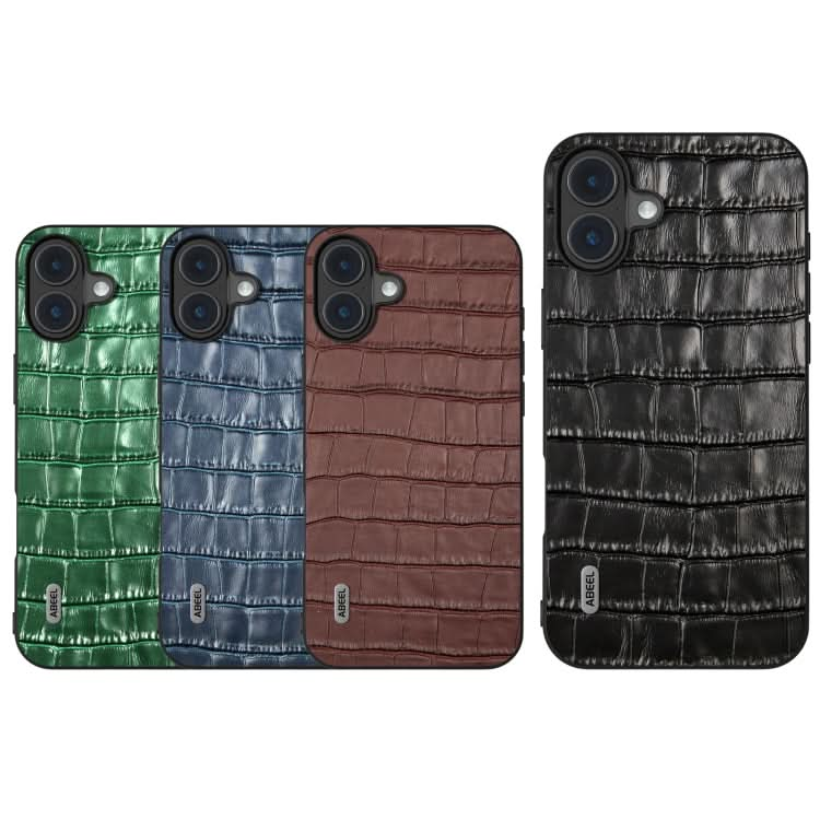 ABEEL Crocodile Texture Genuine Leather Phone Case, Series 1