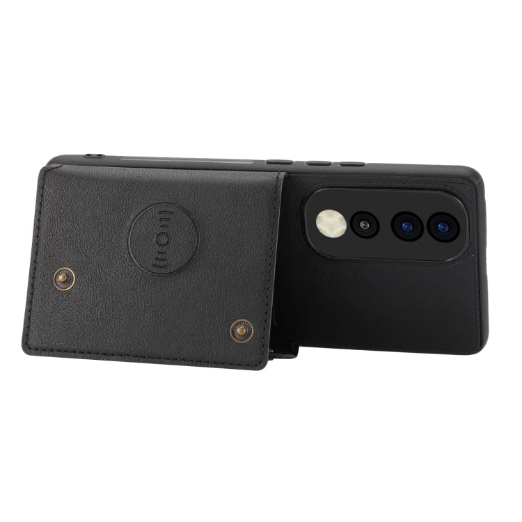 Double Buckle Card Slots Magnetic Phone Case