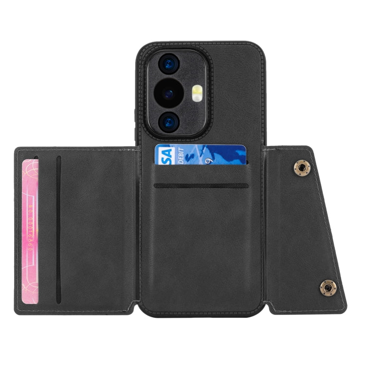 Double Buckle Card Slots Magnetic Phone Case My Store