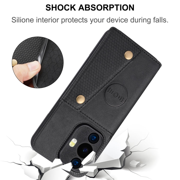 Double Buckle Card Slots Magnetic Phone Case My Store