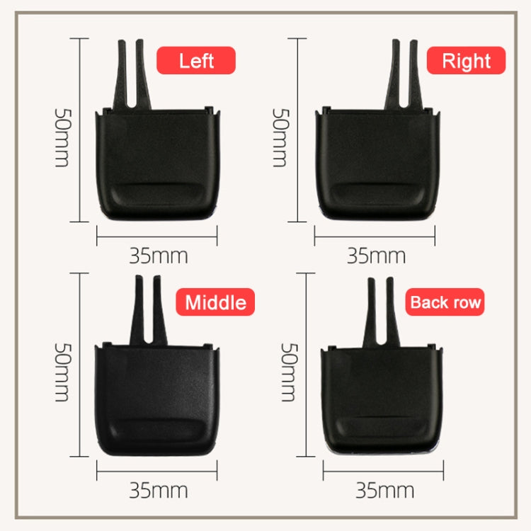 For Porsche Panamera Left Driving Car Air Conditioning Air Outlet Paddle