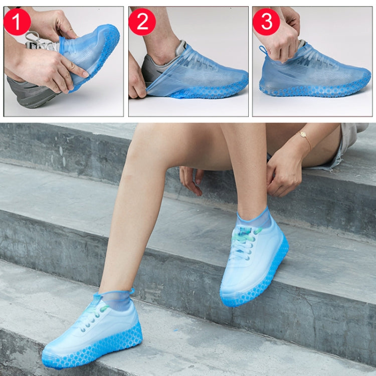 Silicone Non-slip Thickened Wear-resistant Waterproof Shoe Boots Cover My Store