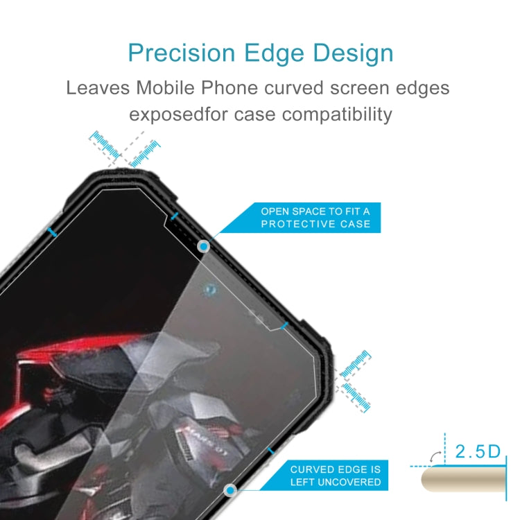 50pcs 0.26mm 9H 2.5D Tempered Glass Film-Reluova