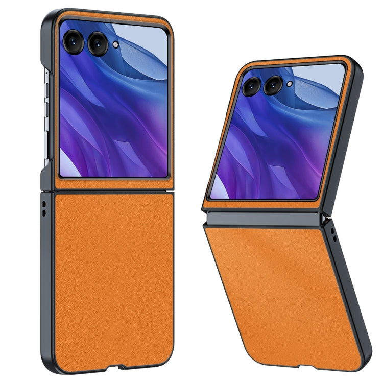 Ultra-thin Plain Skin Leather Phone Case My Store