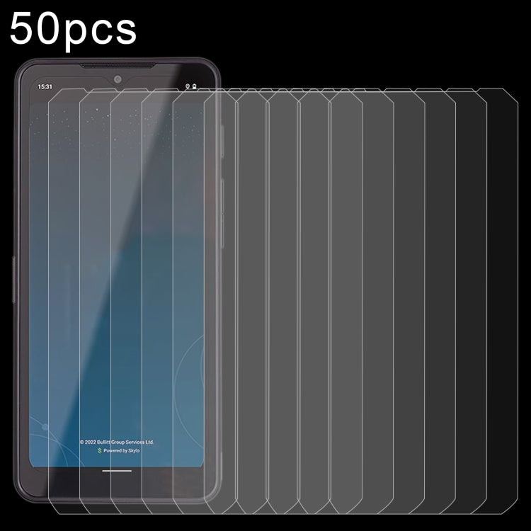 50pcs 0.26mm 9H 2.5D Tempered Glass Film-Reluova