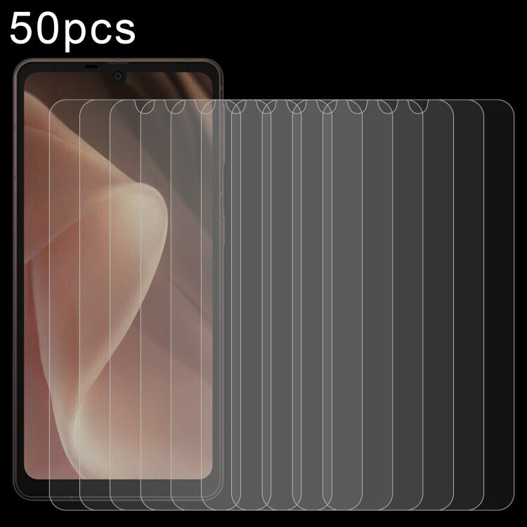 50pcs 0.26mm 9H 2.5D Tempered Glass Film-Reluova