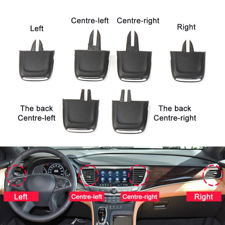 For Buick LaCrosse 2016-2021 Left-hand Drive Car Air Conditioning Air Outlet Paddle 26680098