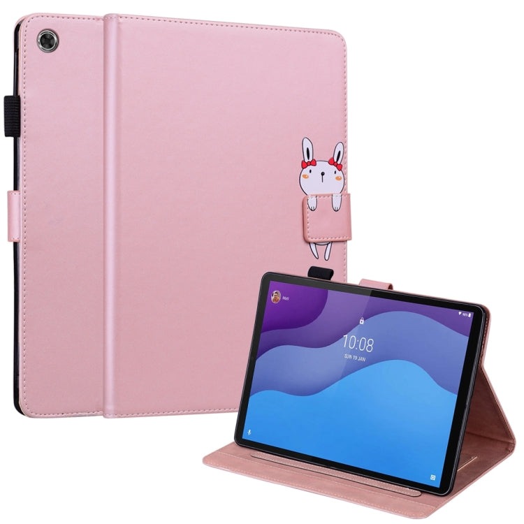 Cartoon Buckle Leather Tablet Case, Series 1