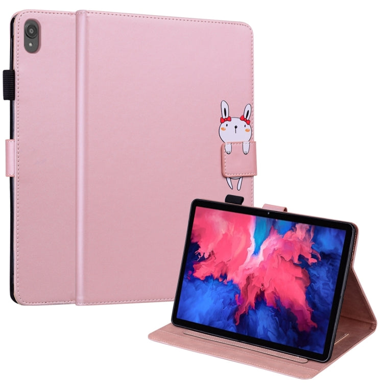 Cartoon Buckle Leather Tablet Case, Series 1