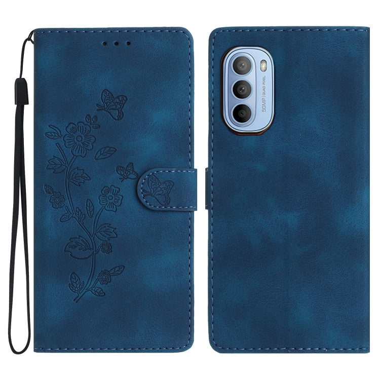 Flower Butterfly Embossing Pattern Leather Phone Case, Series 4 My Store