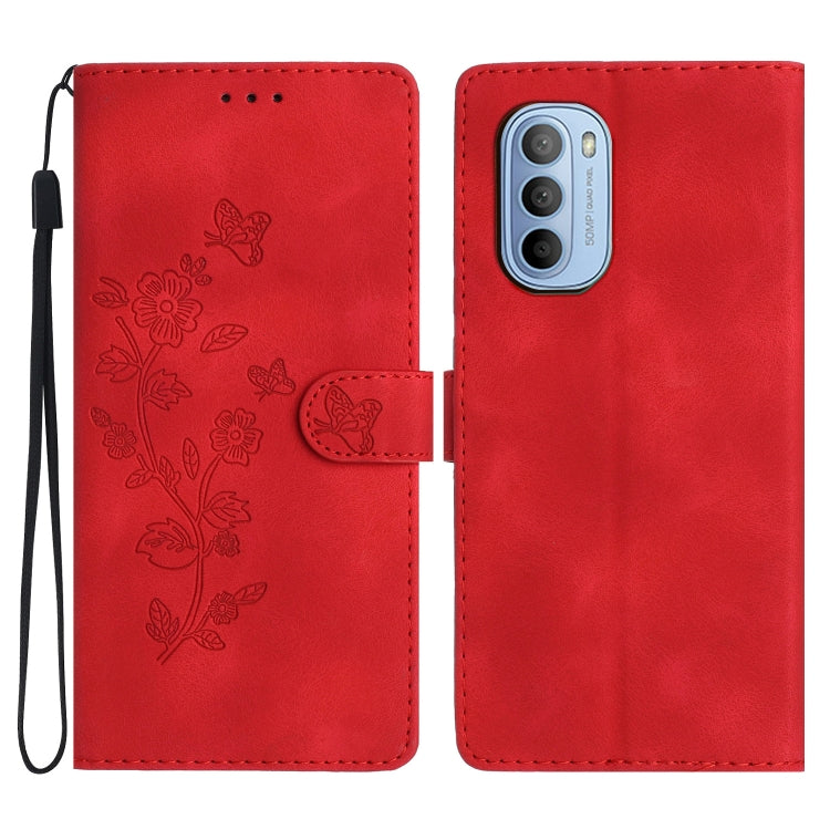 Flower Butterfly Embossing Pattern Leather Phone Case, Series 1 My Store