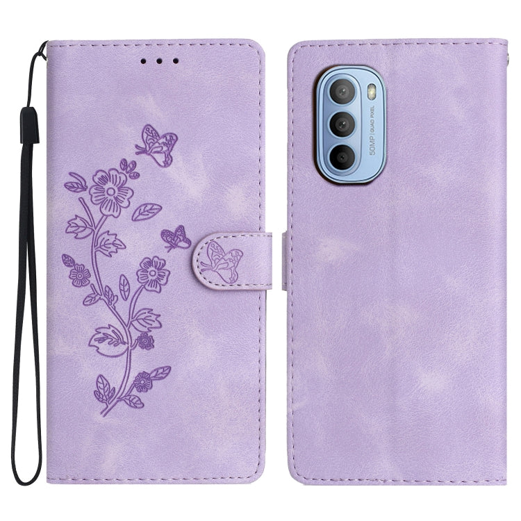 Flower Butterfly Embossing Pattern Leather Phone Case, Series 1 My Store