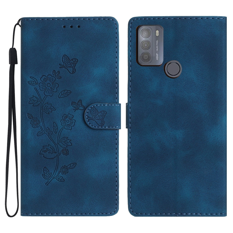 Flower Butterfly Embossing Pattern Leather Phone Case, Series 5 My Store