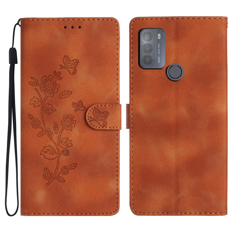 Flower Butterfly Embossing Pattern Leather Phone Case, Series 5 My Store