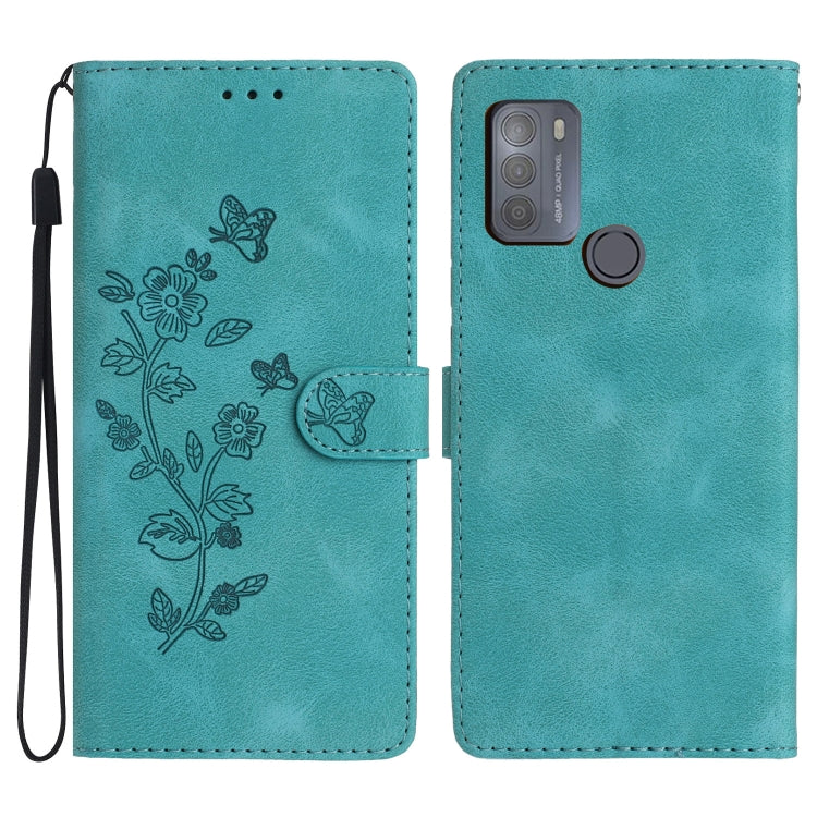 Flower Butterfly Embossing Pattern Leather Phone Case, Series 5 My Store