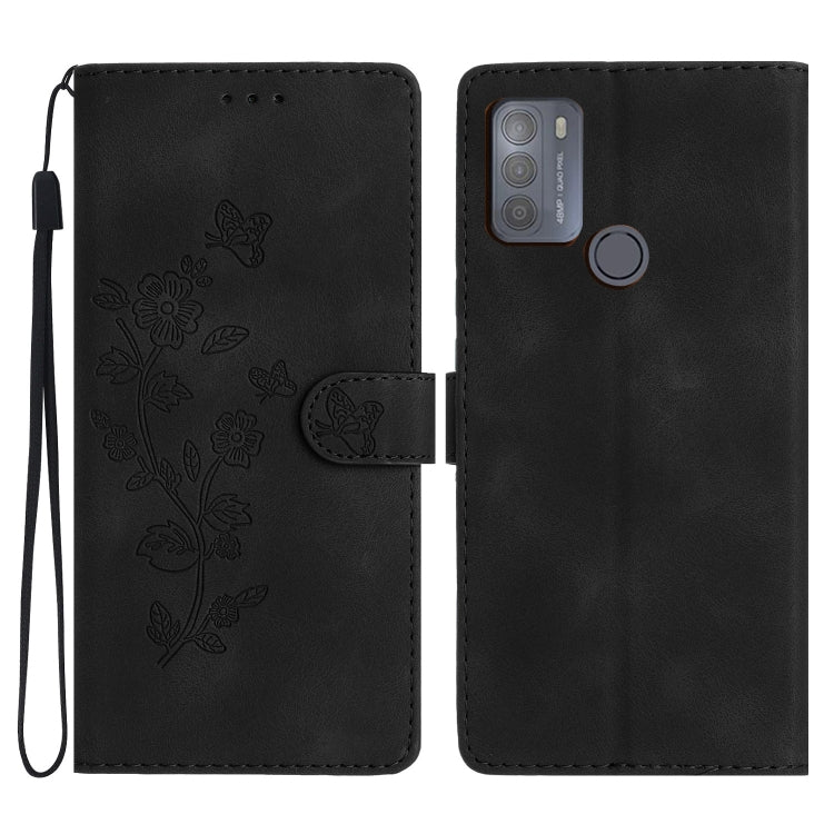 Flower Butterfly Embossing Pattern Leather Phone Case, Series 5 My Store