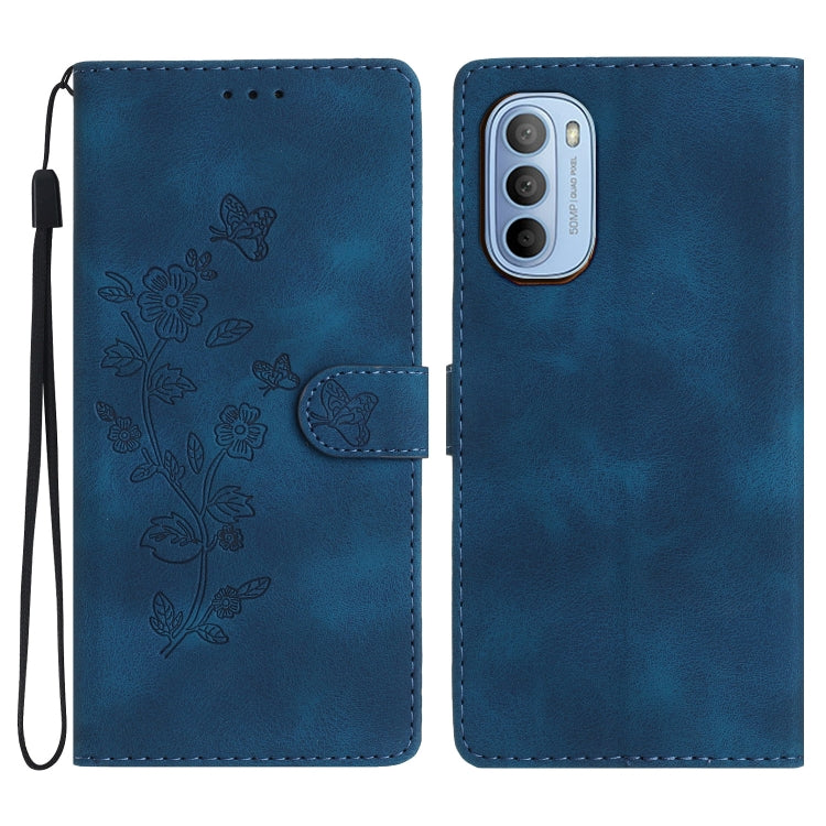 Flower Butterfly Embossing Pattern Leather Phone Case, Series 5 My Store