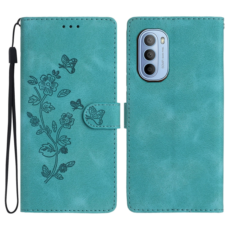 Flower Butterfly Embossing Pattern Leather Phone Case, Series 5 My Store